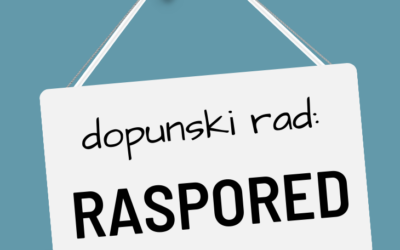 Raspored održavanja dopunskog rada